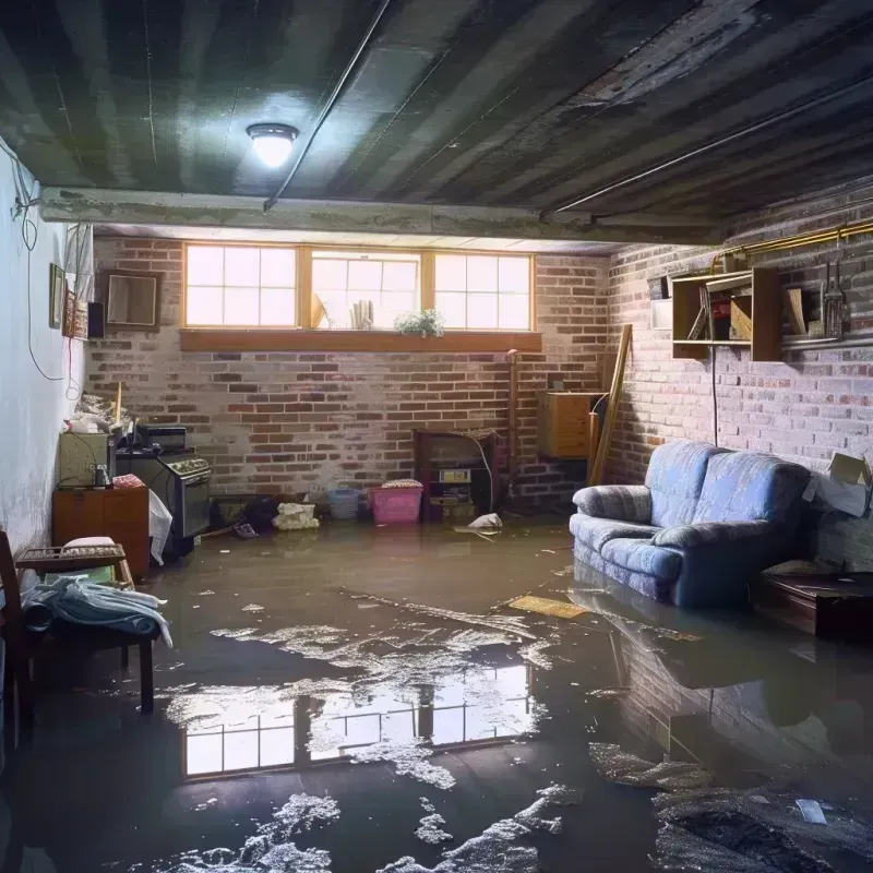 Flooded Basement Cleanup in West Point, UT